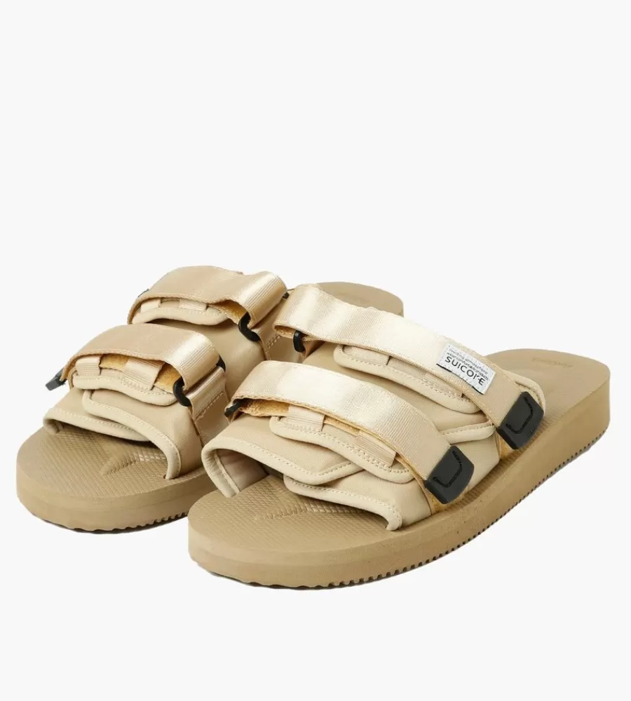 Sandalen & Slippers^SUICOKE Moto-Cab Beige