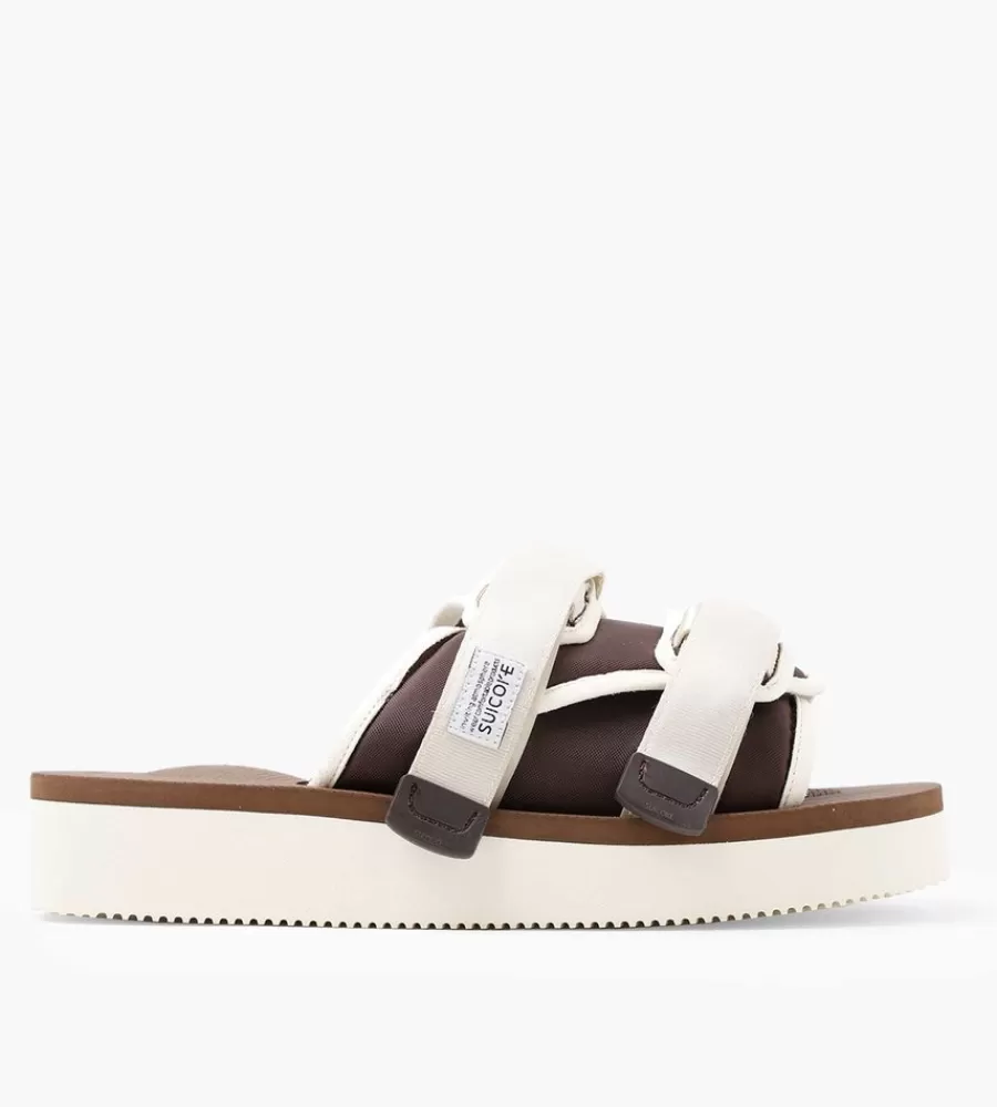 Sandalen & Slippers^SUICOKE Moto-Po Ivory Brown