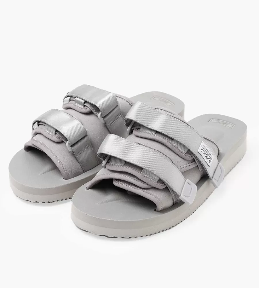 Sandalen & Slippers^SUICOKE Moto-Vs Gray