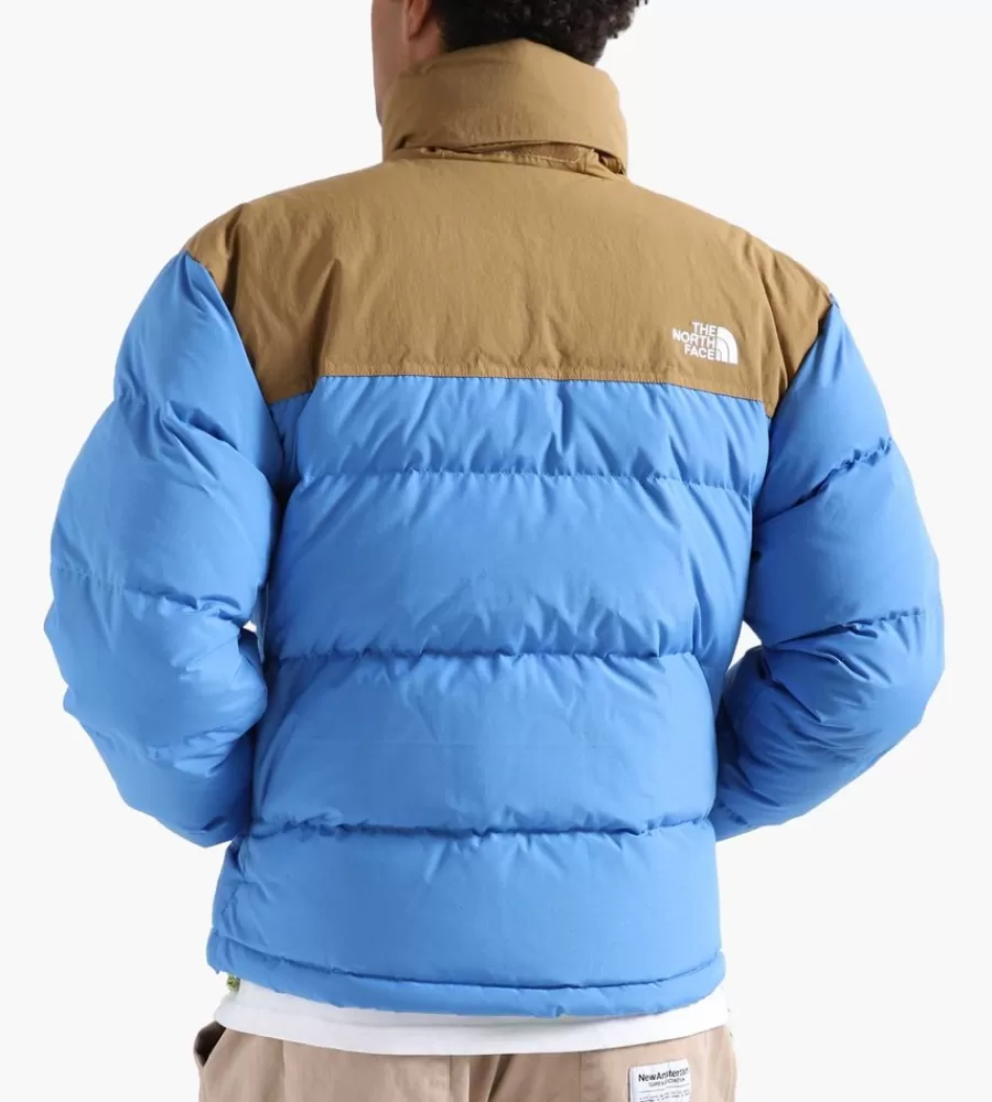 Jassen^THE NORTH FACE 92 Low-Fi Hi-Tek Nuptse Supersonic Blue Utility Brown