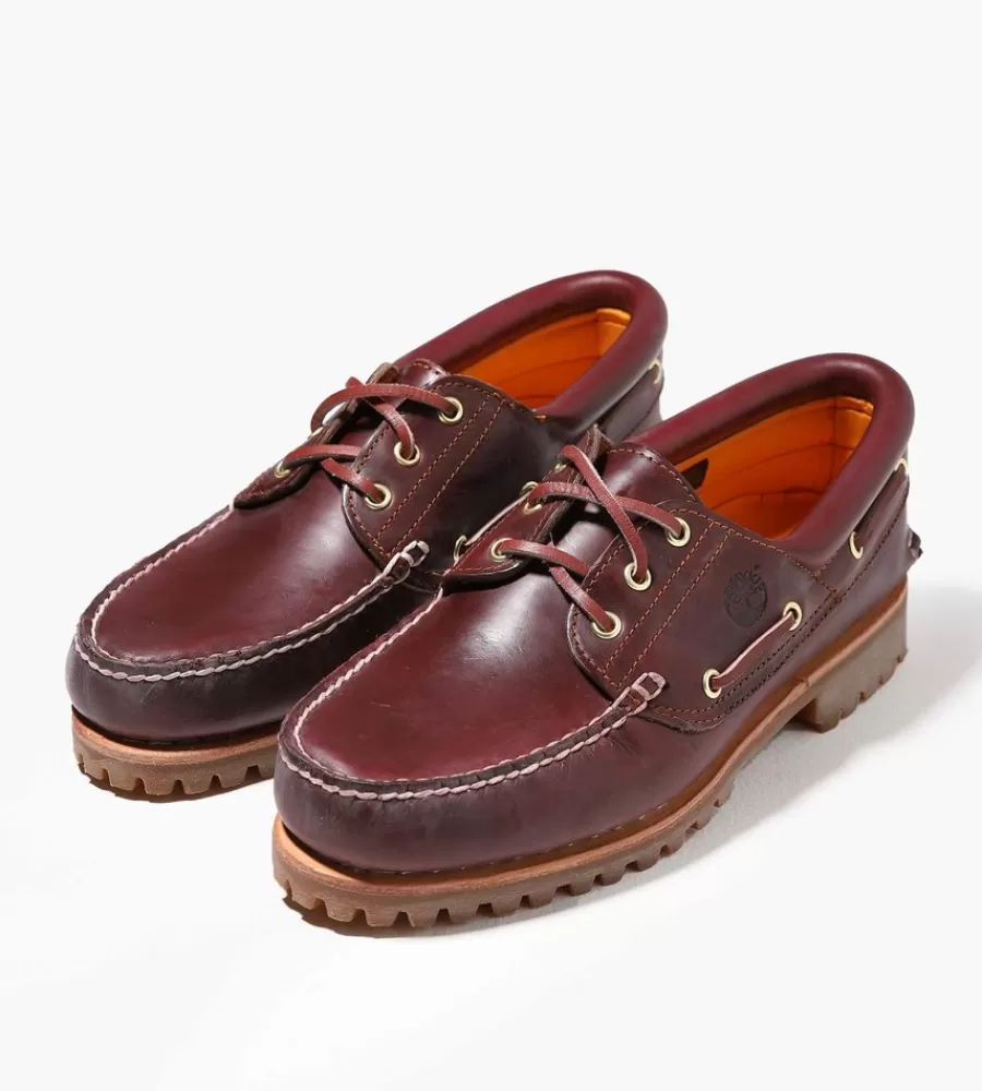 Schoenen & Boots^TIMBERLAND Authentics 3 Eye Classic Lug Burgundy