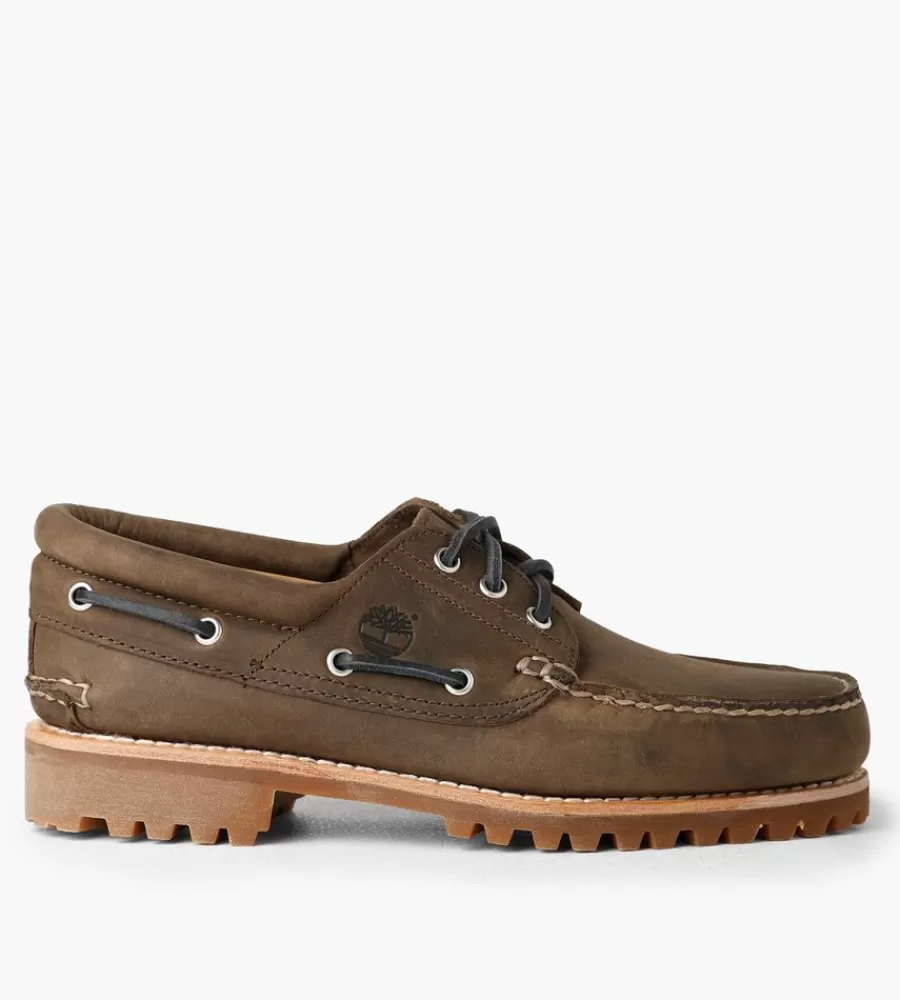 Schoenen & Boots^TIMBERLAND Authentics 3 Eye Classic Lug Canteen