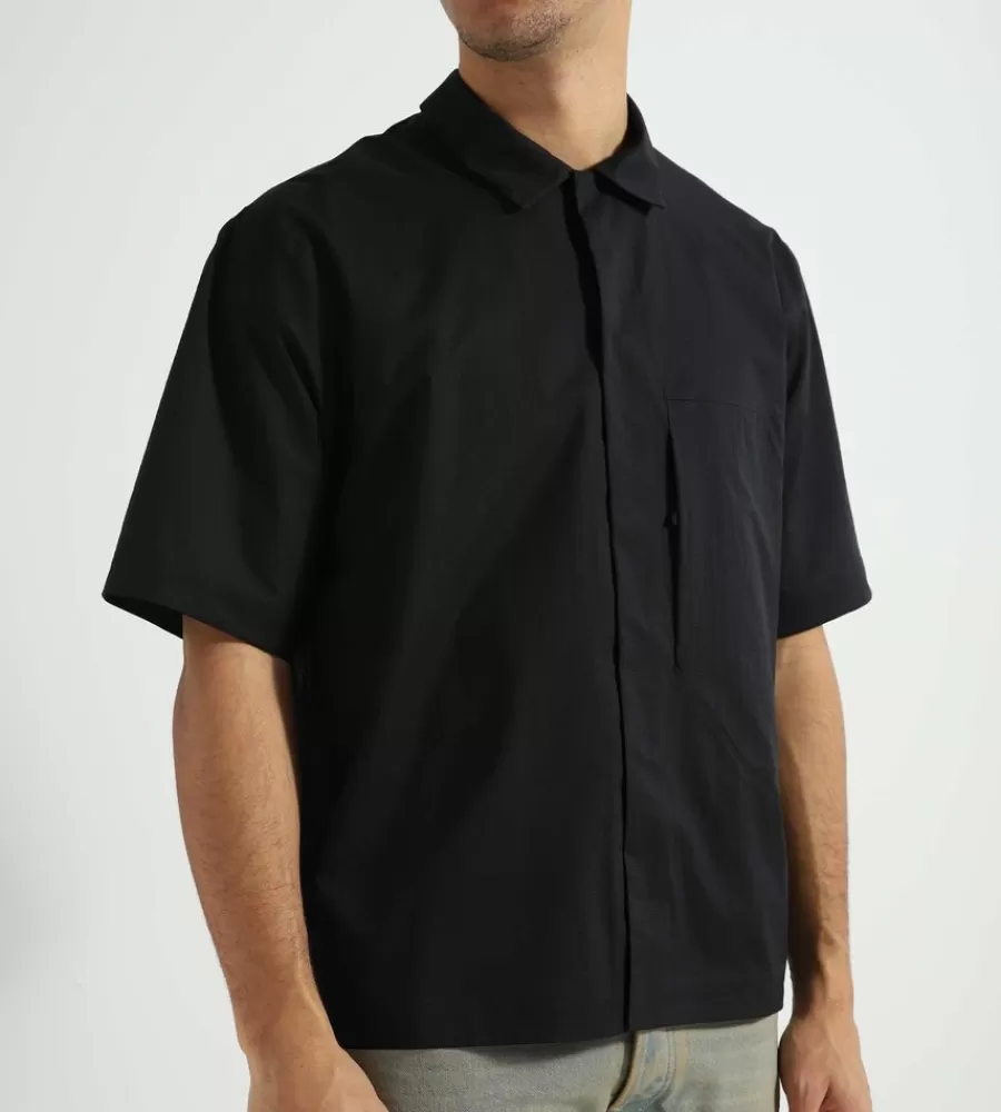 Tops^VEILANCE Demlo Short Sleeve Shirt Black