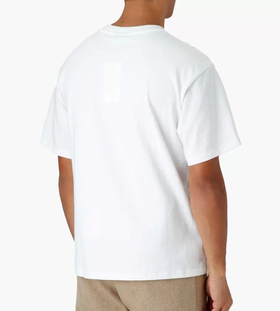 Tops^BRAM's FRUIT White Lemon Outline T-Shirt