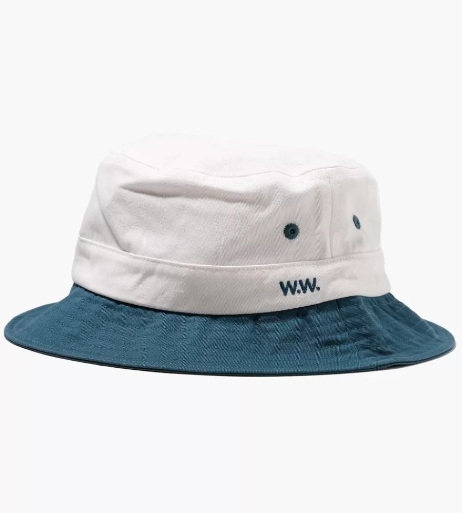 Petten & Mutsen^WOOD WOOD Ashton Contrast Bucket Hat Off-White