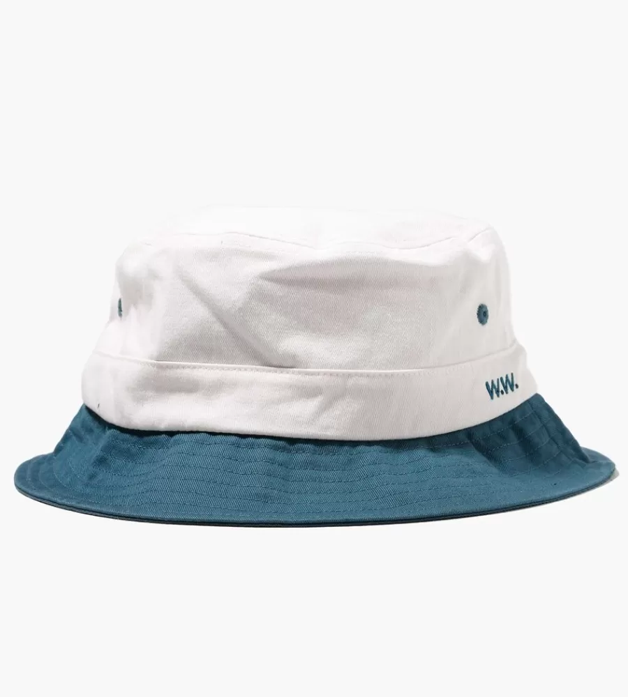 Petten & Mutsen^WOOD WOOD Ashton Contrast Bucket Hat Off-White