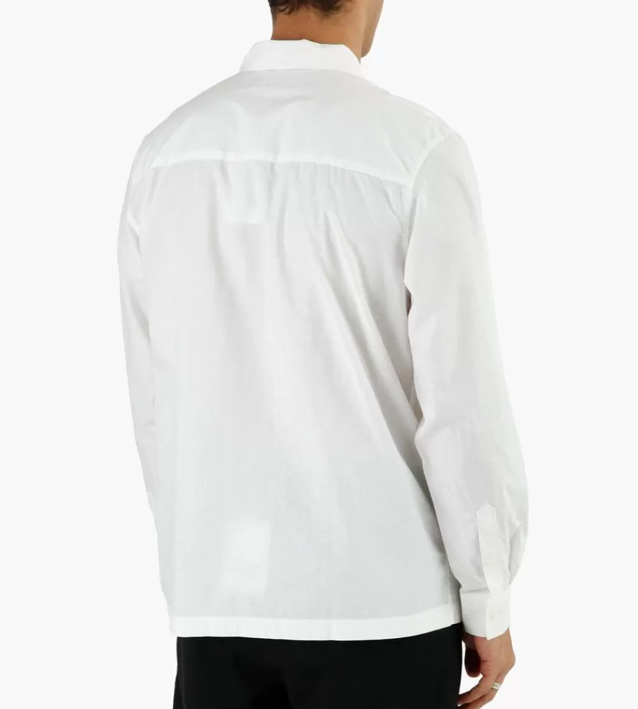 Tops^WOOD WOOD David Mini Jacquard Shirt White