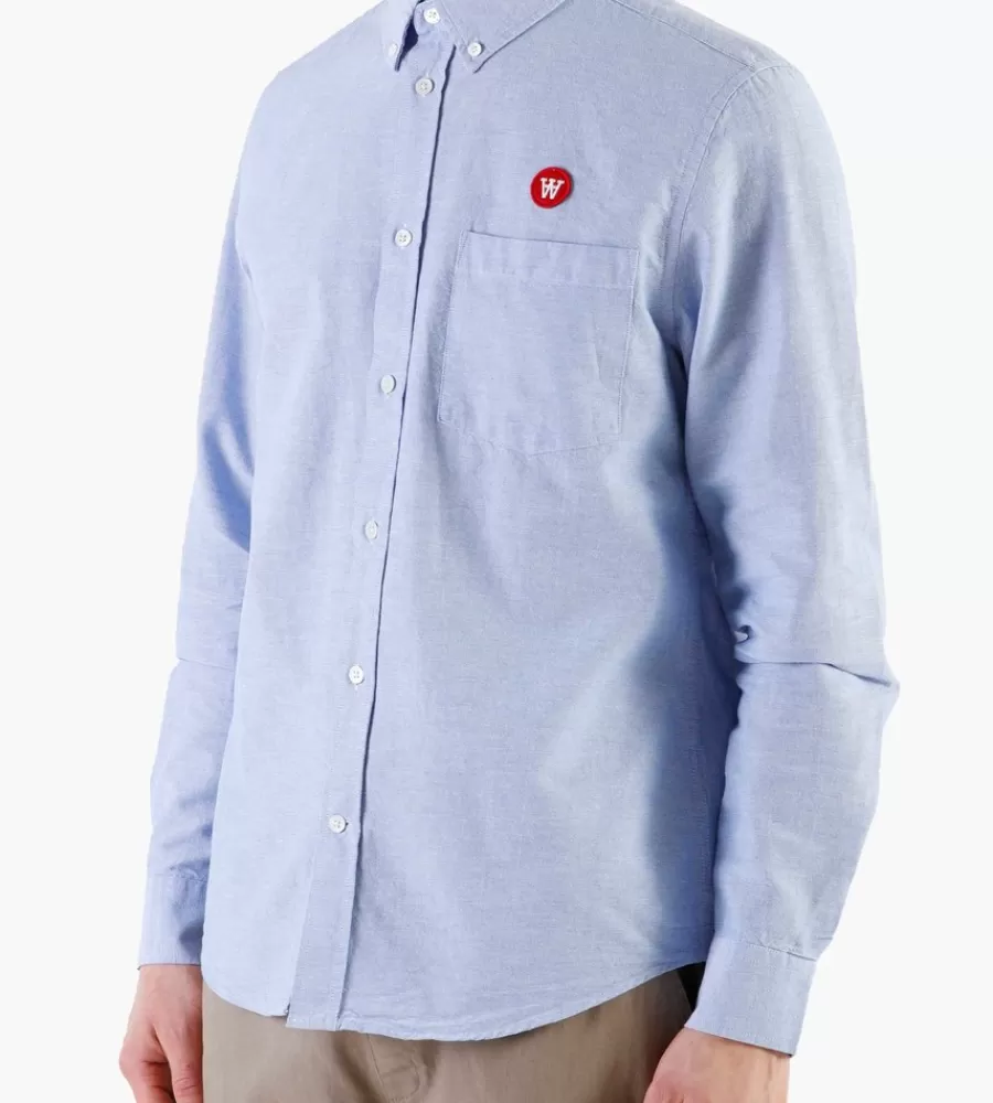 Tops^WOOD WOOD Tod Shirt Light Blue