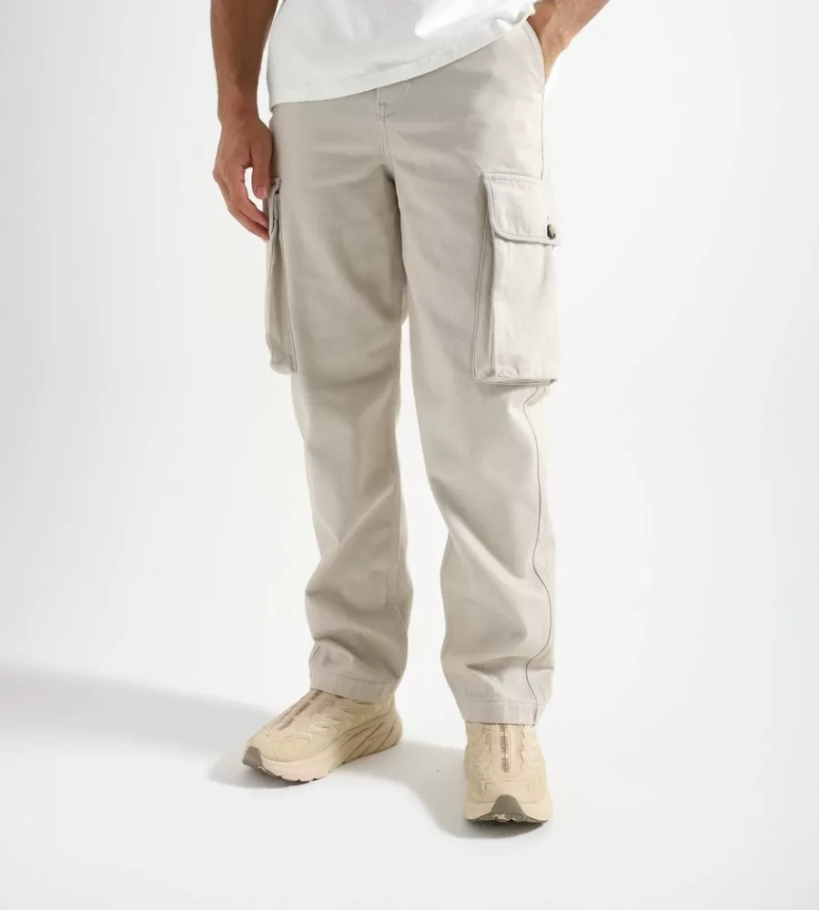 Broeken En Jeans^WOOD WOOD Will Twill Trousers Light Sand